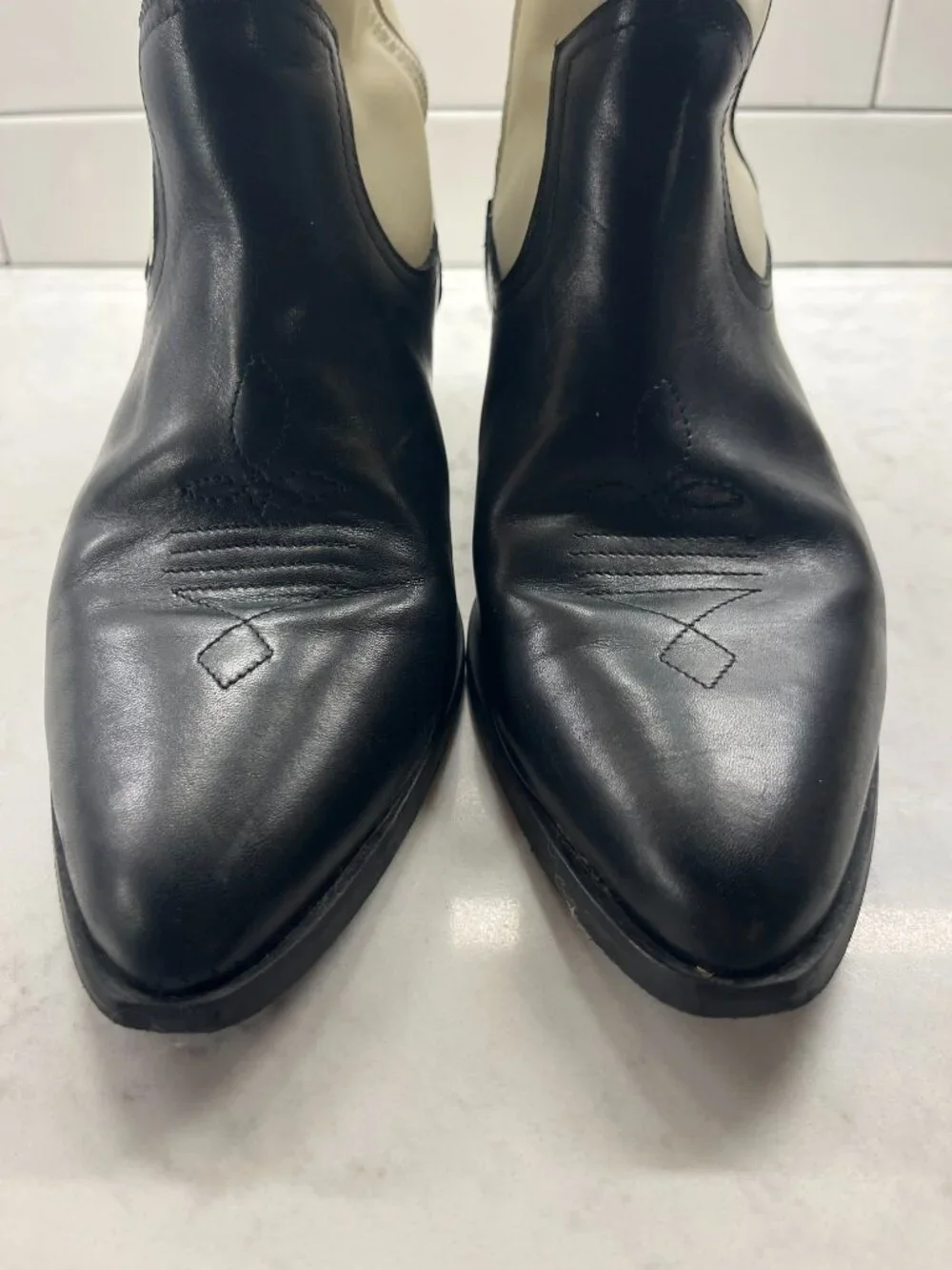 Men's ASOS DESIGN Western Heeled Boots, Size 12